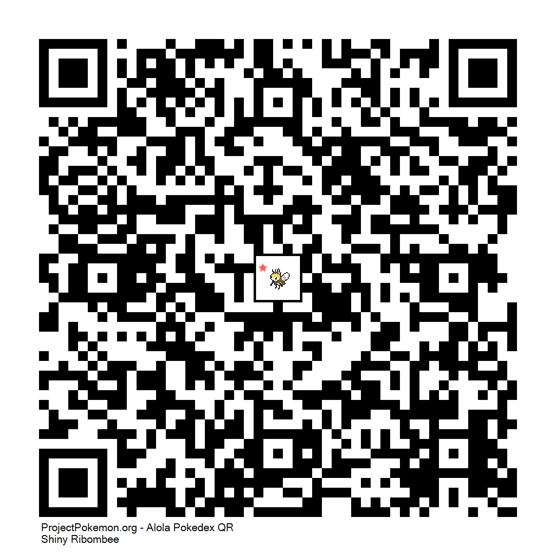 Cdigo QR de Ribombee variocolor